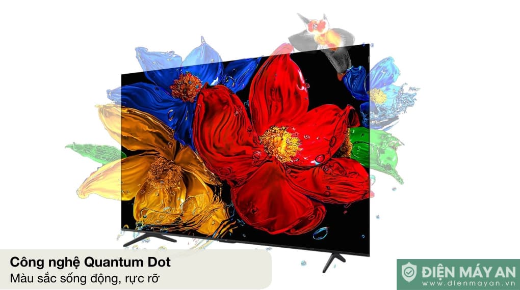 Google Tivi QLED TCL AI 4K 75 inch 75P7K